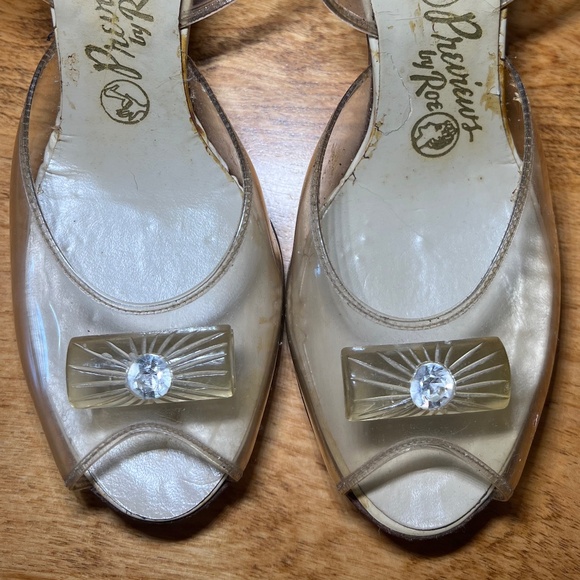 Vintage Lucite Heels - Picture 7 of 7